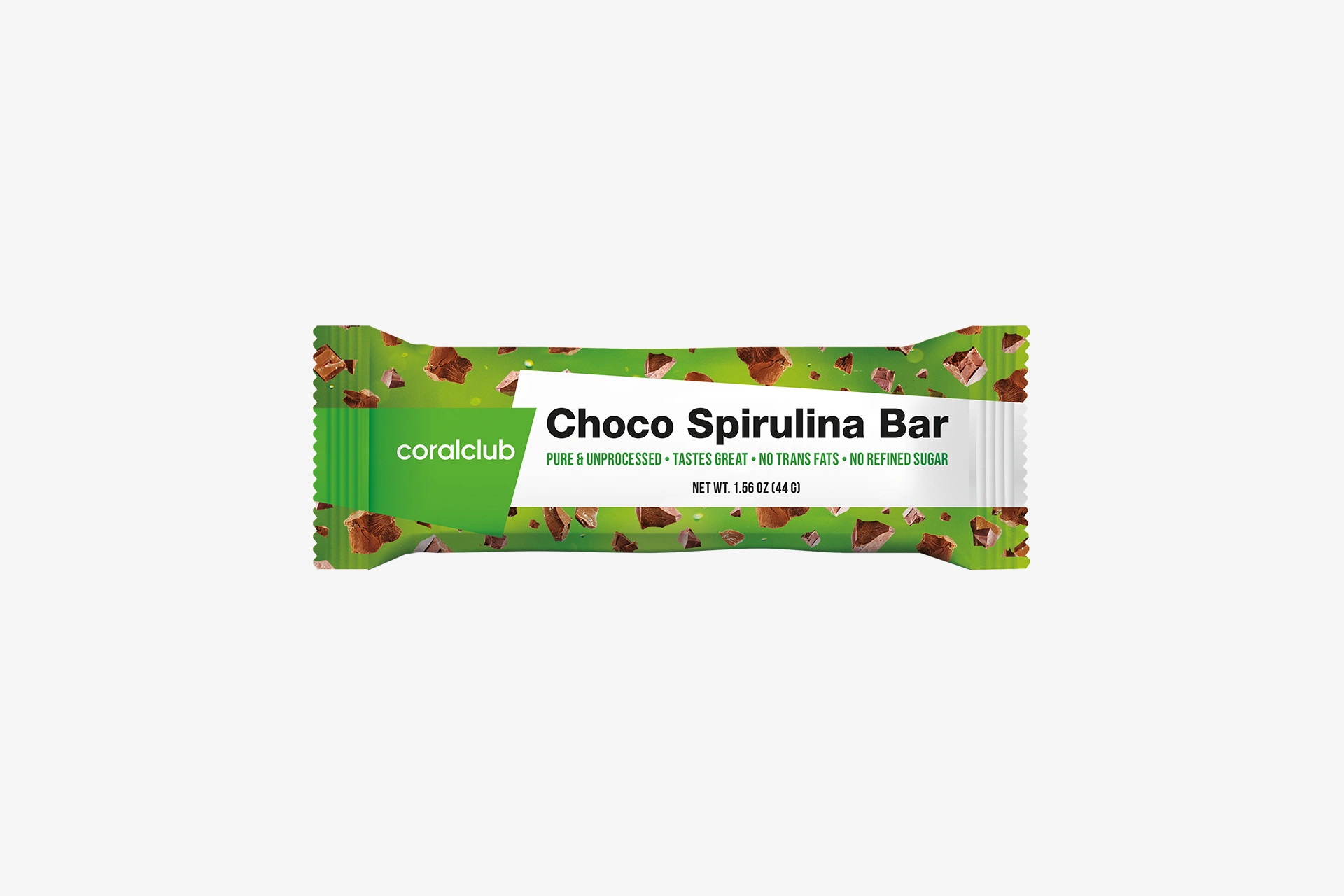 Barretta al Cioccolato con Spirulina  